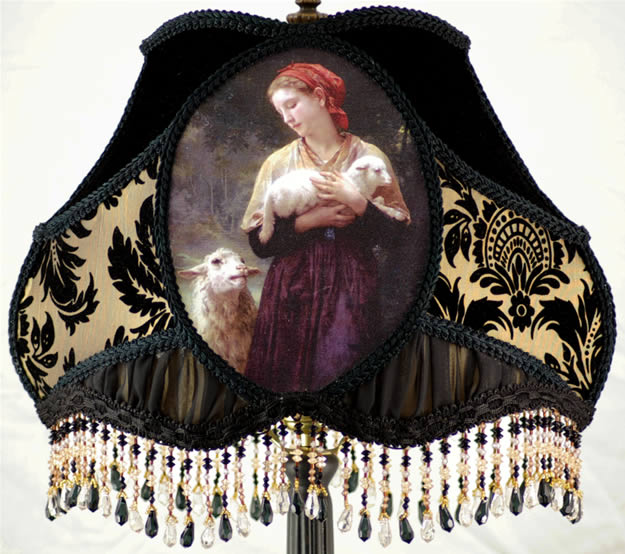 Table or Floor Lamp Shade Plain Jane Shop Victorian Lampshade TF34a